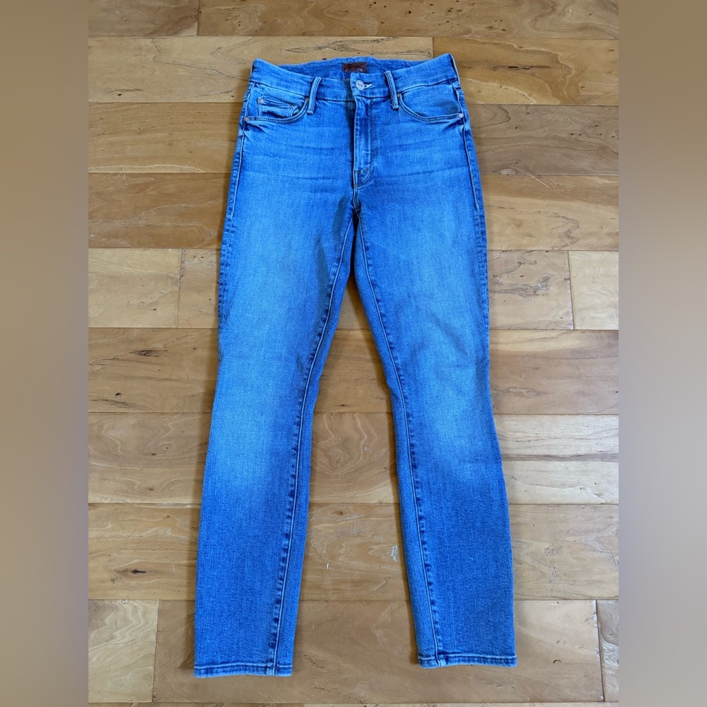 MOTHER The looker crop jeans A side of rice and beans size 26